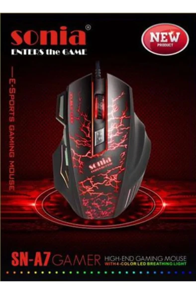 Kablolu Oyuncu Mouse Sn-A7