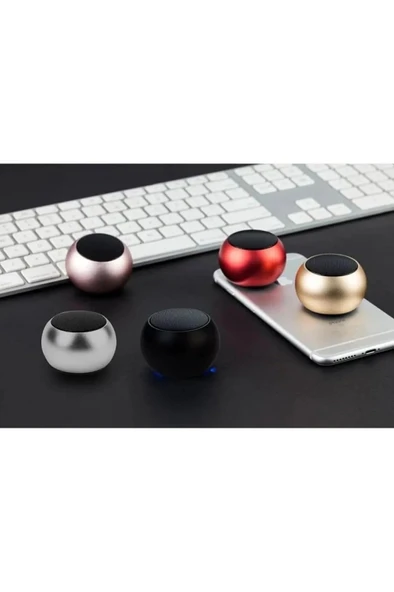 Desingshop Taşınabilir Bluetooth Mini Speaker Kablosuz Bej - 2