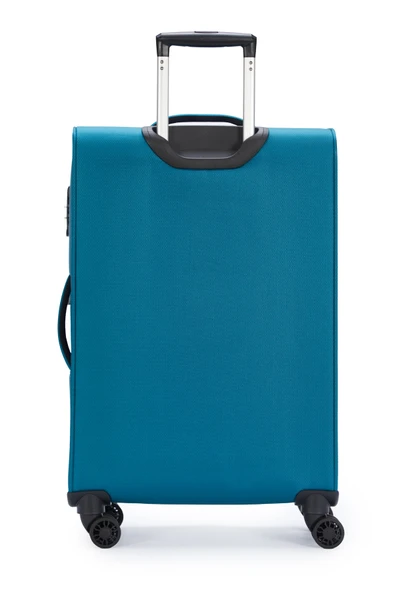 Pierre Cardin Ultra Light Kumaş Büyük Boy Valiz Petrol PC7050 - 5