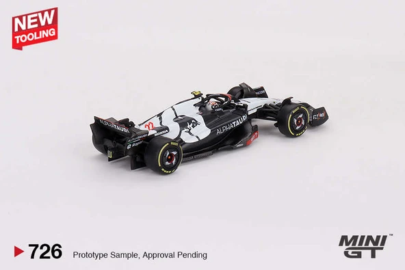 Mini GT 1/64 726 AlphaTauri AT04 #22 Yuki Tsunoda 2023 F1 2023 Australian GP - 3