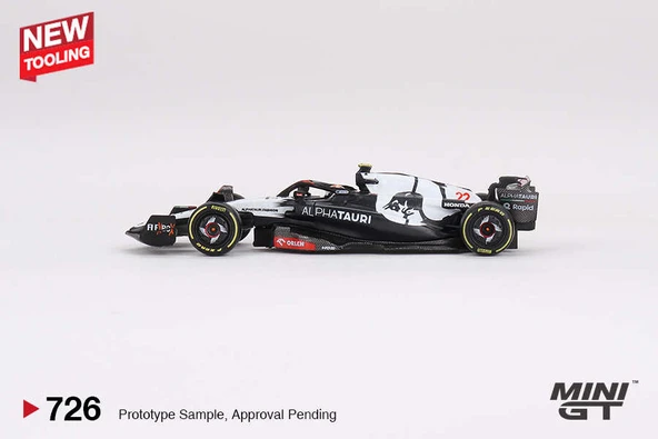 Mini GT 1/64 726 AlphaTauri AT04 #22 Yuki Tsunoda 2023 F1 2023 Australian GP - 4