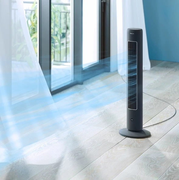 Philips 5000 Serisi CX5535/11 Siyah Kule Tipi Fanlı Vantilatör - 4
