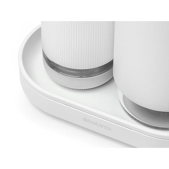 Brabantıa Sınkstyle Fresh Whıte Sabunluk Seti 2X200ML - Resim 3