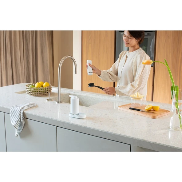 Brabantıa Sınkstyle Fresh Whıte Sabunluk Seti 2X200ML - Resim 4