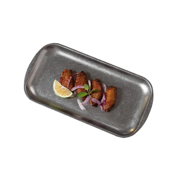 Açık Büfe Retro Sunum Tabağı 37*20 Cm - 1