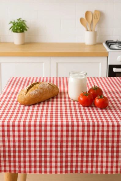 Zefira 170x170 cm Balkon, Piknik, Mutfak Masa Örtüsü & Yer Sofra Bezi - 10