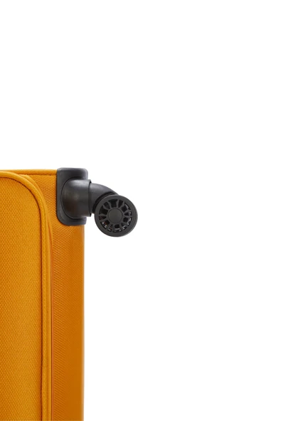 Pierre Cardin Ultra Light Kumaş Büyük Boy Valiz Hardal PC7050 - 5