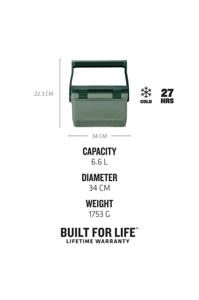 Stanley he Easy-carry Outdoor Cooler 6.6 L / 7qt Kamp Buzluğu - 4