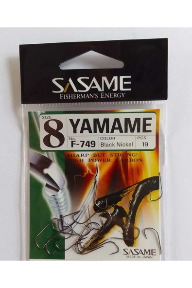 Sasame Yamame F-749 Serisi Olta Iğnesi No : 8 - 1