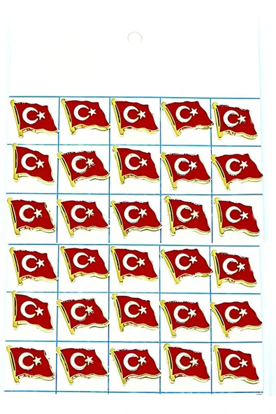 Süpertrend Mineli Bayrak Rozeti (30'lu) - 3