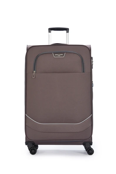 Pierre Cardin Ultra Light Kumaş Büyük Boy Valiz Antrasit PC7050