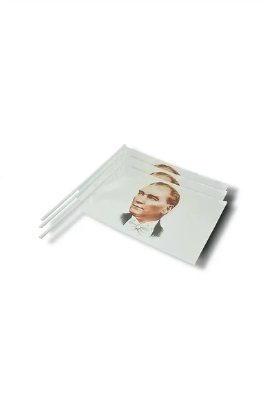 Süpertrend 30x45 cm Sopalı Kumaş Atatürk Posteri