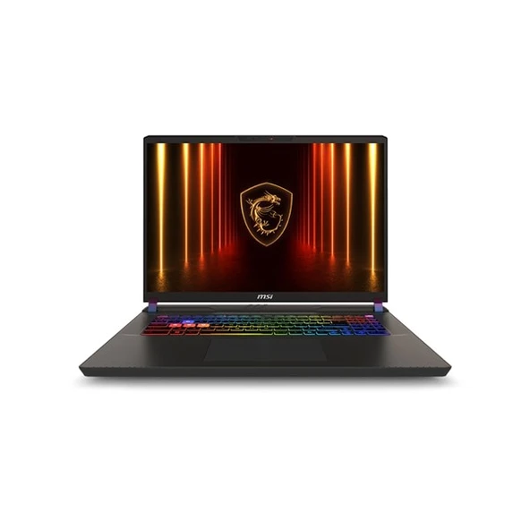 MSI 7" QHD VECTOR 17 HX AI A2XWJG-079TR ULTRA 9 275HX-32GB DDR5 RAM-24GB RTX5090-1TB NVME-W11H 240HZ - 1