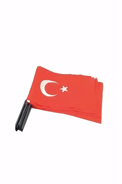 Süpertrend Sopalı İnce  kumaş Bayrak 50x75 cm (achel)