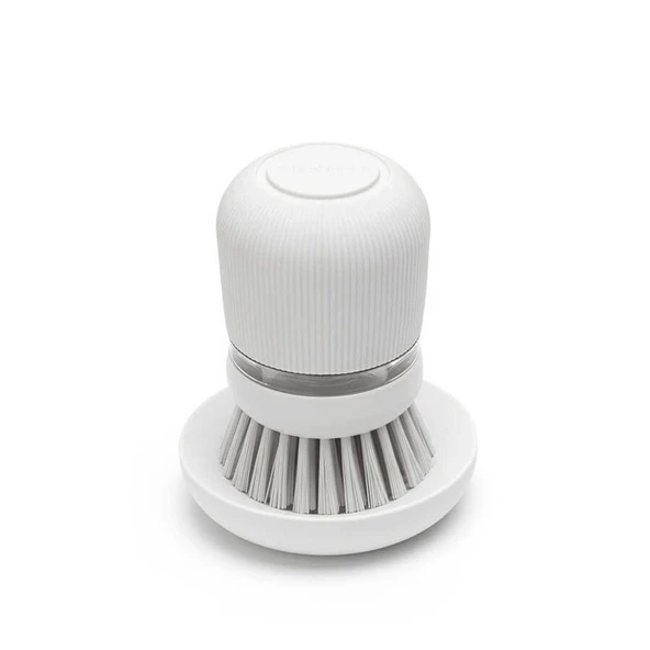 Tantitoni Lıght Grey Sabun Hazneli Bulaşık Fırçası ürün görseli 1