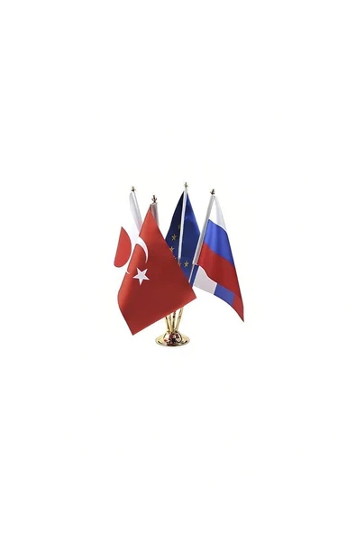 Süpertrend Gold Dörtlü Masa Bayrağı