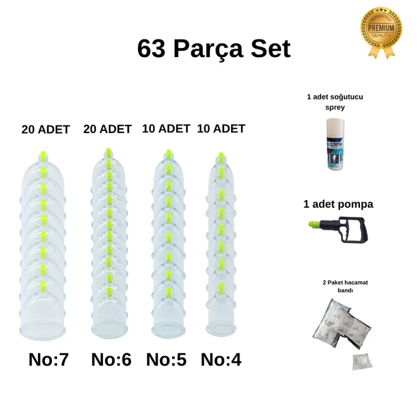 Hacamat Seti 63 Parça Hacamat Seti