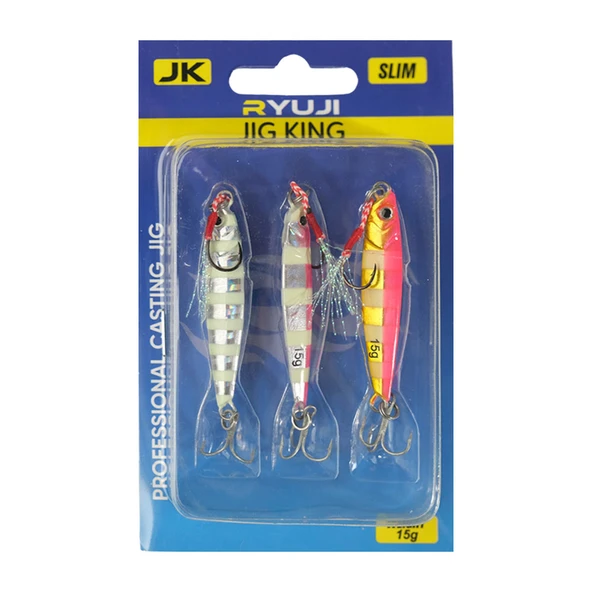 Ryuji Jig King Zebra Mix 10gr - Resim 2