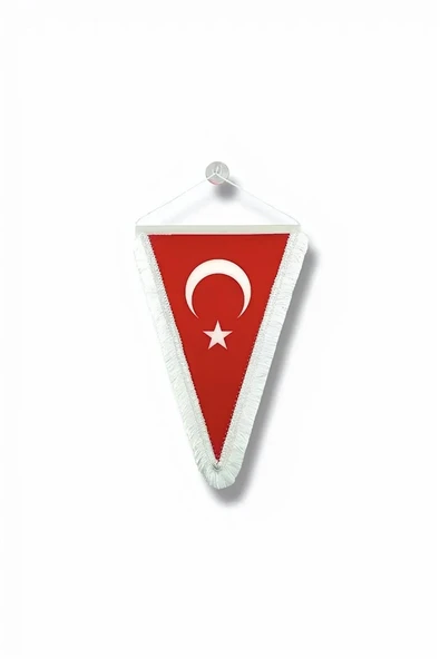 Süpertrend Türk Bayrağı Üçgen Flama 20x30 cm