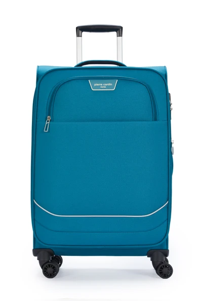 Pierre Cardin Ultra Light Kumaş Orta Boy Valiz Petrol PC7050 ürün görseli