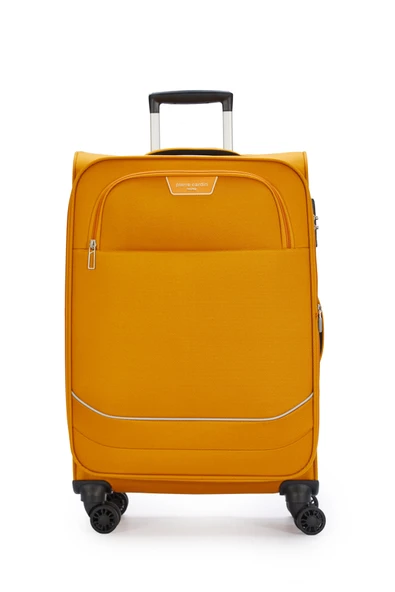 Pierre Cardin Ultra Light Kumaş Orta Boy Valiz Hardal PC7050