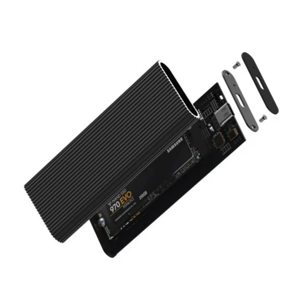 Codegen Codmax CDG-SSD-10BC Type C USB 3.1 Bellek, NVME M2 SSD Alüminyum Harici Harddisk Kutusu - 2