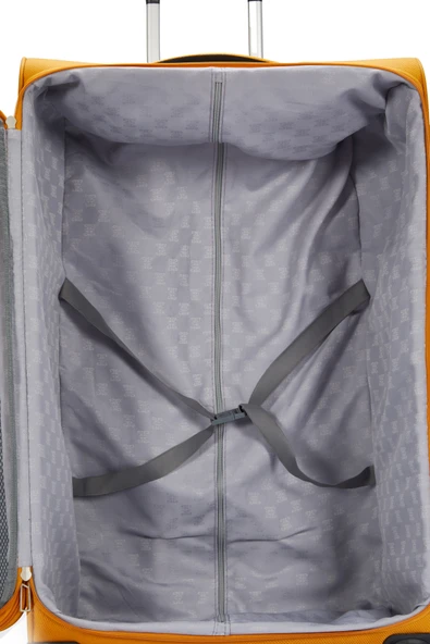 Pierre Cardin Ultra Light Kumaş Orta Boy Valiz Hardal PC7050 - 8
