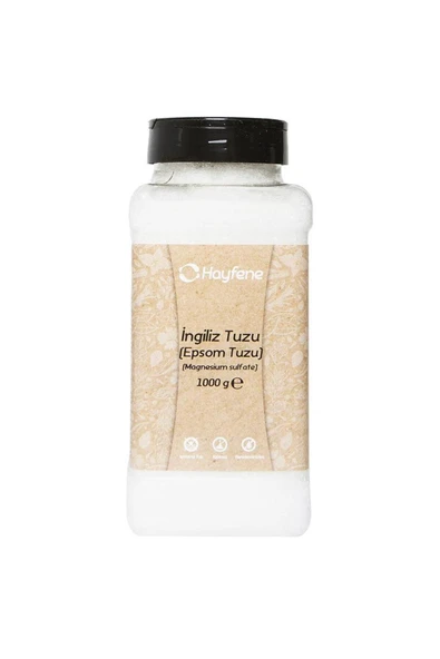 Hayfene İngiliz Tuzu ( Epsom Tuzu ) 1000 gr