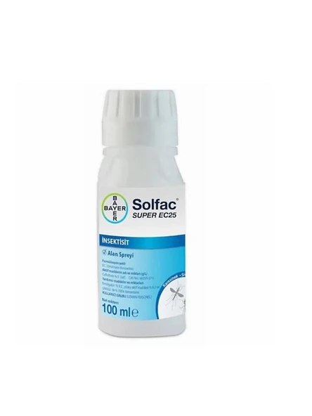 Bayer Solfac 25 Ec Haşere İlacı 100 ml