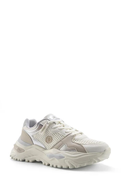 Lumberjack CHUKE 5FX 101939147 Kadın Spor Ayakkabı Kırık Beyaz Gümüş Kum 36-40 - Resim 2