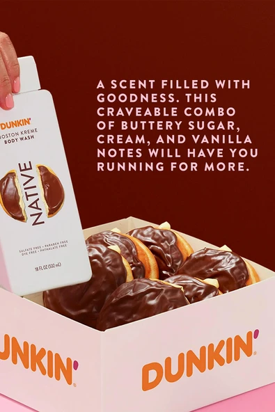 Native Dunkin Boston Kreme Vücut Şampuanı 532ML - 5