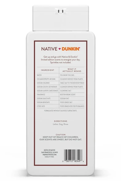 Native Dunkin Boston Kreme Vücut Şampuanı 532ML - 2