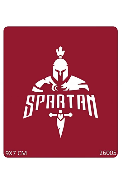 Süpertrend Sparta Sacaşçısı Geçici Dövme Şablonu