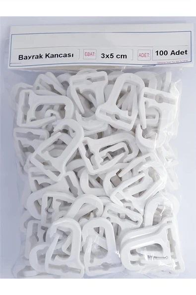 Kruvazör Bayrak Kancası (Fırdöndü) 100'LÜ - 3