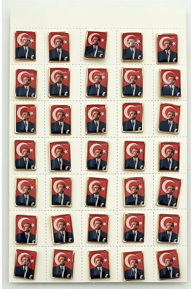 Kruvazör Ataturk Yaka Rozeti ( 35'li) - 2
