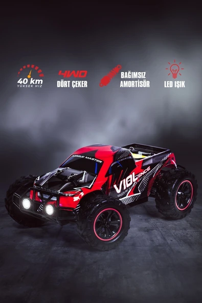 1:16 40km/h  Hız Yapan Uzaktan Kumandalı Jeep  1353