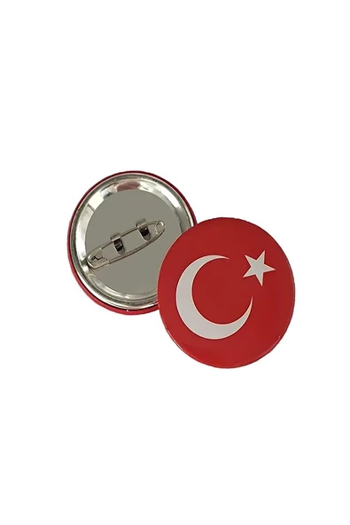 Kruvazör Buton Bayrak Rozeti (10'LU)