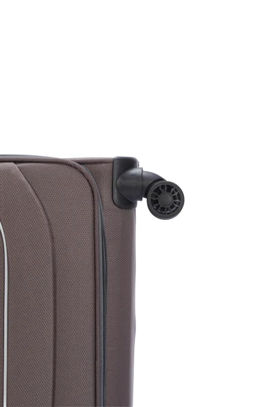 Pierre Cardin Ultra Light Kumaş Kabin Boy Valiz Antrasit PC7050 - Resim 6