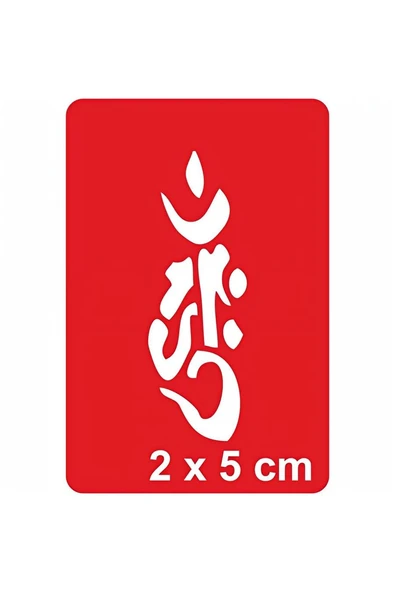 Kruvazör Kadın Kanji Tattoo Geçici Dövme Şablonları Kına Kalıpları