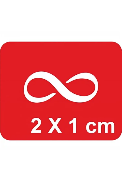 Kruvazör Aritmetik Sonsuzluk 3 Minimal Tattoo Geçici Dövme Şablonları Kına Kalıpları