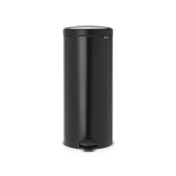Branbantıa Newıcon Matt Black Pedallı Çöp Kutusu 30 lt - 3