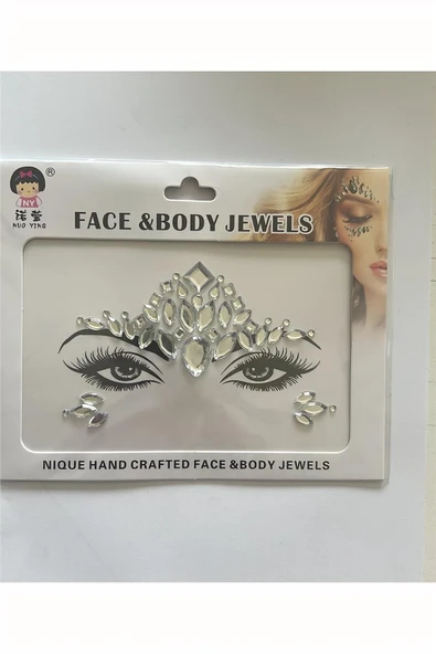 Süpertrend Face Gems Kristal Yüz Taşı Model 15