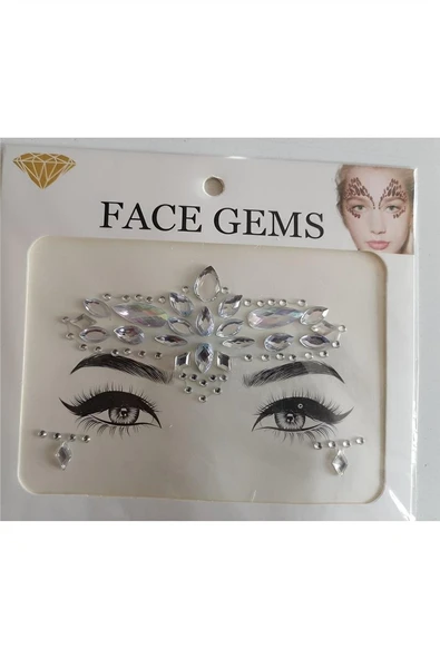 Süpertrend Face Gems Yüz Taşı Model 13