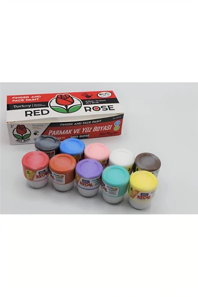 Süpertrend Parmak Ve Yüz Boyası 10'Lu 25 Ml