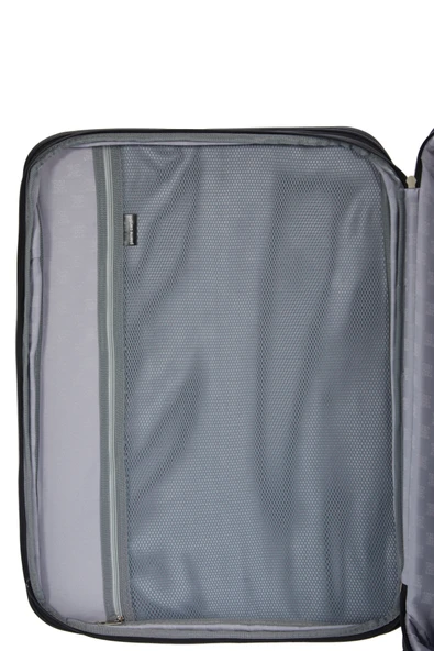 Pierre Cardin Ultra Light Kumaş Kabin Boy Valiz Siyah PC7050 - 7