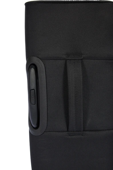 Pierre Cardin Ultra Light Kumaş Kabin Boy Valiz Siyah PC7050 - 4