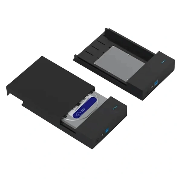 Codegen Codmax CDG-HDC-35BP 3.5" USB 3.0 Sata 3 Siyah Harici Harddisk Kutusu - Resim 3