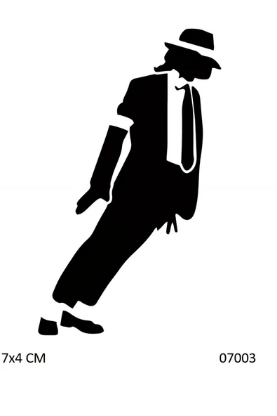 Kruvazör Michael Jackson Dans Geçici Dövme Şablonu