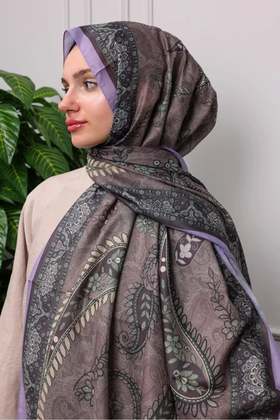 MODA Modal Soft Serisi Etnik Desen Şal - Resim 5