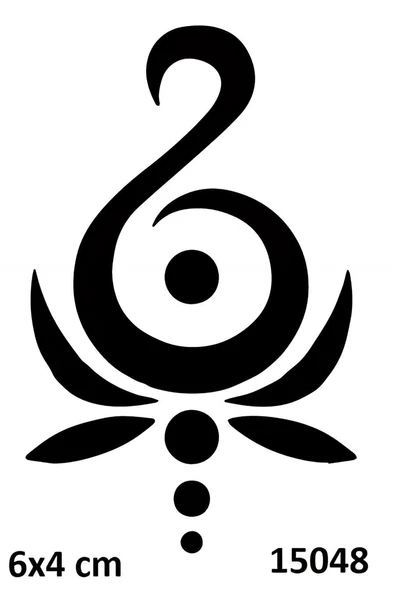 Kruvazör Lotus Dragon Kanatları Dövmesi Geçici Dövme Kalıpları